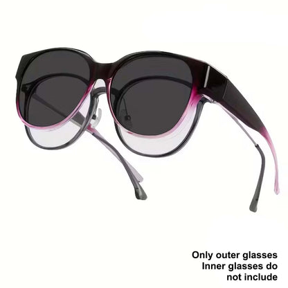 Ladies Fit Overs: Chic UV Protection Over Your Glasses
