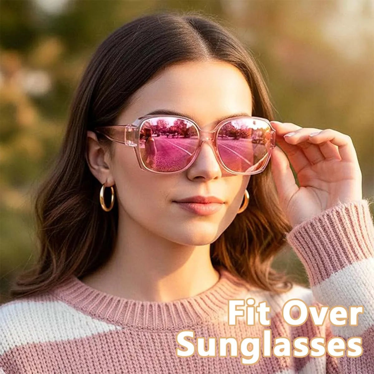 Ladies Fit Overs: Chic UV Protection Over Your Glasses