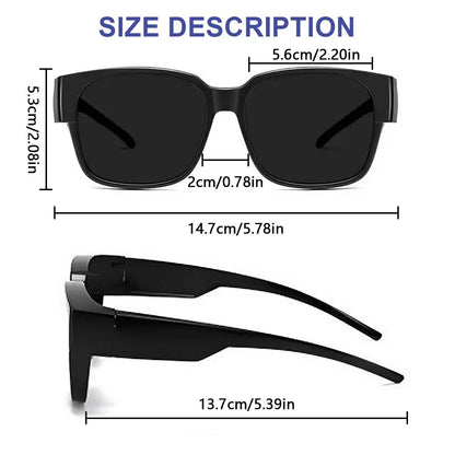 Ladies Fit Overs: Chic UV Protection Over Your Glasses